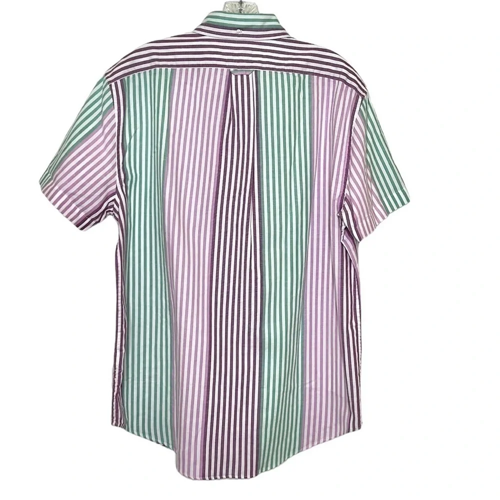 J. Crew Mens The Broken-In Oxford Short Sleeve Button Down Shirt Size Medium NWT